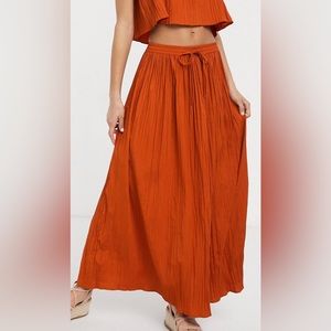 ASOS Maxi Pleated Skirt